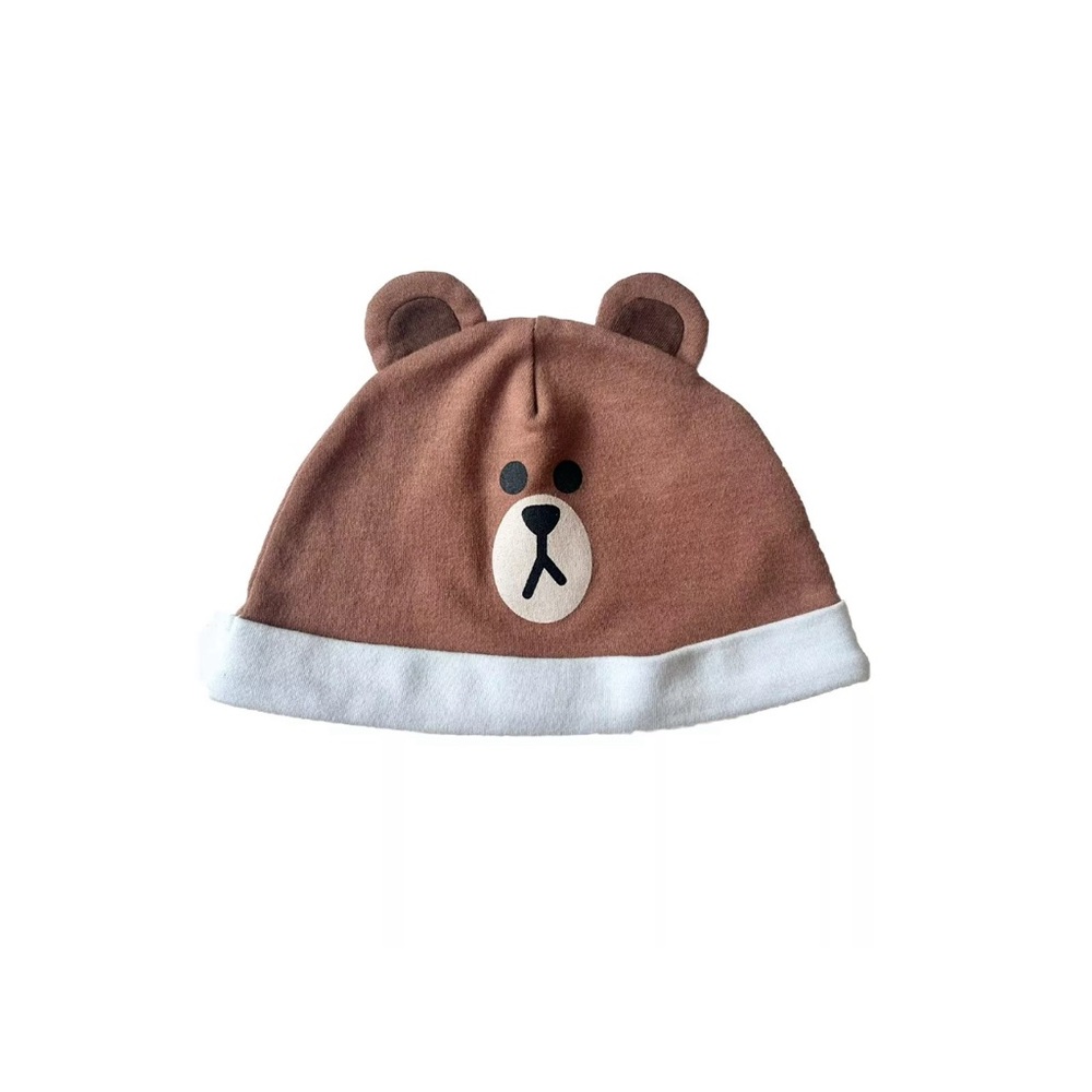 Brown And Friends Beanie Character Ears Hat 6M Brown Bear Knitted Jersey Baby